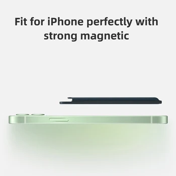 Moda Kartico Vrečko Usnje Magnetno držalo Za iPhone 12 Pro Max Nazaj Denarnice Kartico Žep, Držalo za iPhone 12 Mnini Primeru