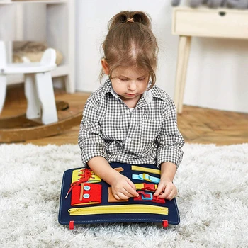 Montessori Igrača Bistvene Izobraževalne Senzorično Odbor Za Toddlers Ntelligence Razvoj Izobraževalne Igrače