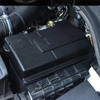 Motor avtomobila Baterije Dustproof Zajemajo Negativne Elektrode Nepremočljiva Zaščitni Pokrov Za SEAT Leon Mk3 Ateca Avto Styling Black Vroče