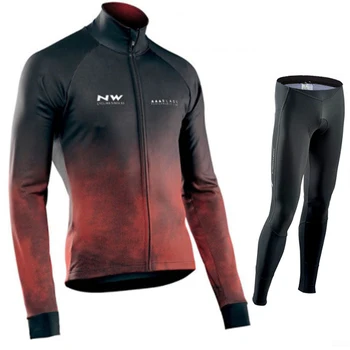 Moški kolesarski komplet 2020 kolesarski dres z dolgimi rokavi moški dirke kolo sportwear kolesarjenje oblačila ropa de ciclismo par hombre