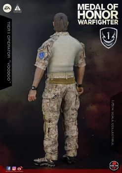 Na Zalogi 1/6 Obseg Moški Vojak Slika SS106 Medaljo Časti Navy SEAL Stopnje, En Operater Voodo Akcijska Figura Model za Ljubitelje Darila