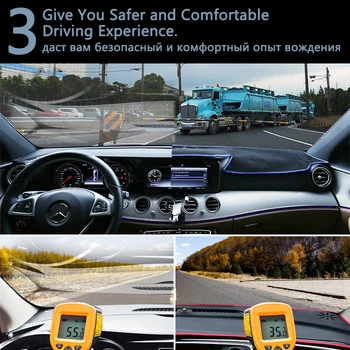 Nadzorna plošča Pokrov Zaščitni Ploščici za Toyota Previa 50 2006~2019 XR50 Estima Tarago Pribor, Armatura Odbor Dežnik Preprogo Anti-UV