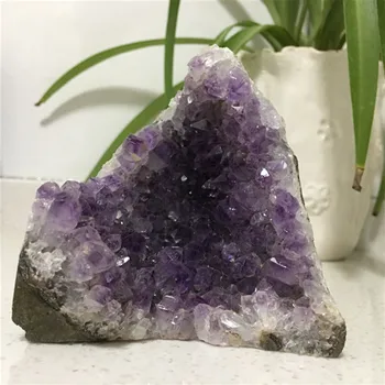 Naravni vijolični Ametist katedrala quartz crystal grozdov Vzorcu iz Brazilije