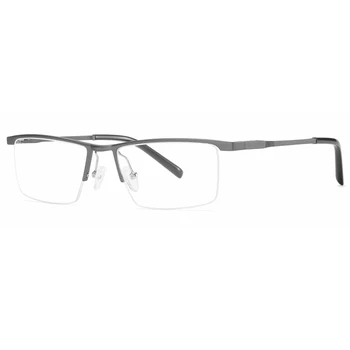 Nov Prihod Očal Okvir za Moške in Ženske Browline Pol Rimless Očala Optičnih Očal na Recept Očala