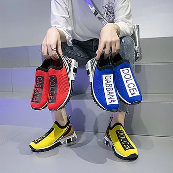 Nova Blagovna Znamka Moških Mehke Čevlje Oblikovalca Unisex Priložnostne Čevlji Dihanje Zdrsne Na Pohodni Copati Ženske Mentorjev Chaussure Homme