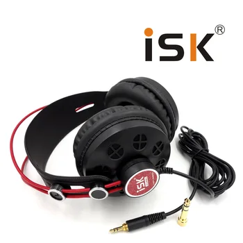 Novo ISK HP-580 Original Slušalke Pol-odprte Dinamične Stereo Spremljanje Slušalke DJ Slušalke šumov Slušalke Auriculares