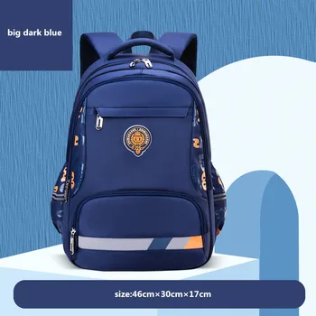 OKKID osnovni šoli nahrbtnik za boy nepremočljiva knjiga vrečko otroci šolsko torbo odsevni trak študent nahrbtnik, darila za fante
