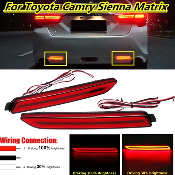 Par Avto LED Odbijača Vožnje Zavore Rep Lučka Signalna luč Za Toyota Camry Za Matriko Sienna Venza Avalon Za Lexus GX470 RX300