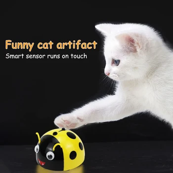 Pes, Mačka Igrače Inteligentni Uhaja Jjeza Igrača Smart Escape Toy Lahko Zabava Go All-Round Visoke Hitrosti Infrardeči Senzor za Otrok Hišnih Mačk