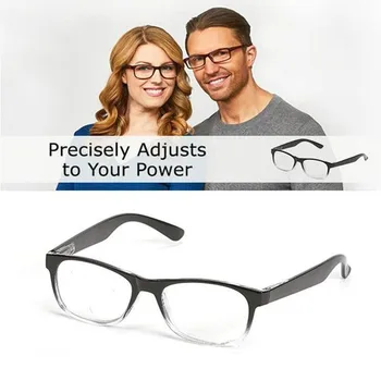 Ping Novo Moč Bralci Visoko Kakovostne Ženske Moški Samodejno Prilagajanje Bifocal Multi -Power Leče Obravnavi Očala +50 Do +250