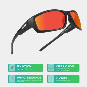 Plavajoče sončna Očala Elegantno in športno KDEAM LUKSUZNI Polarizirana moških Očala wrap-slog odtenki Ženske UV400 zaščito KD7078