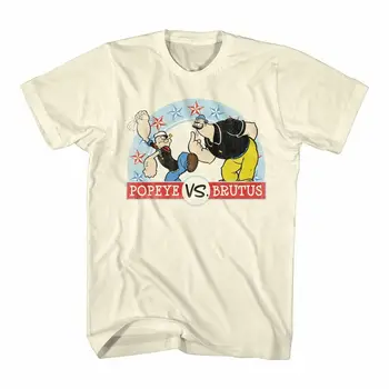 Popeye Popeye Vs Brutus Naravnih Odraslih T-Shirt