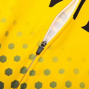 Pozimi leta 2020 EKIPA Fluor rumena JUMBO toplotne runo Kolesarski DRES Kolesarske Hlače komplet moški Ropa Ciclismo 20 D kolesarjenje Maillot Culotte obrabe