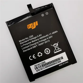 Prvotne Nov Original Za HOMTOM zoji Z33 Baterije 4600 mAh za HOMTOM ZOJI Z33 Pametni Telefon Batteria +Brezplačna Orodja