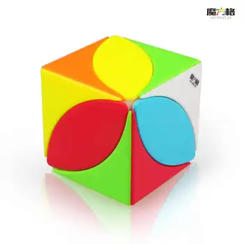 QiYi Ustvarjalne Igrače Kvadratnih IVY Nalepke Magic Cube MoFangGe Maple leaf obliko hitrost kocka uganka skewb obračanja izobraževanje otroci igrače