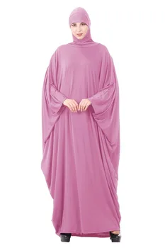 Ramadana Islamska Oblačila Molitev Obleka Ženske Muslimanskih Oblačil Hooded Dubaj Turčija Namaz Dolgo Thobe Hidžab Jurken Abaya Vestidos