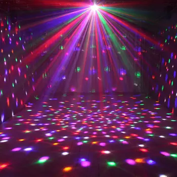 RGB LED Čarobno žogo disco Luči za Domačo Glasbo Center Avto USB Dekoracijo Razsvetljavo Učinek Stroboskopi Zvok Stranka Svetlobe