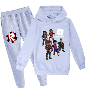 ROBLOX Hoodies Otroci Sweatshirts Moda Otroci Hooded Majica s kratkimi rokavi Dojenček, Malček Dekleta Plašč Otroci Oblačila Fantje Priložnostne Tees Šport