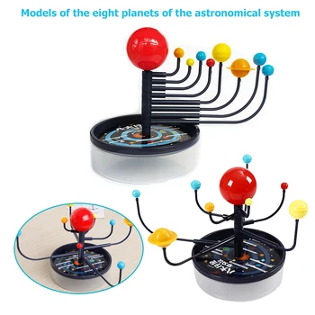 Solarni Sistem Izobraževanja Tecnologia DIY Osem Planetov Znanost Igrače Planetarij Model Montaža Učno Pomoč Otrok Igrače Za Otroke