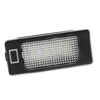 SUNKIA 2Pcs/Set LED Tablice Luči za BMW E39 E60 E61 E70 E82 E90 E92 24SMD Napak Svetle Bele Barve Vroče Prodaja