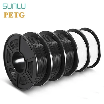SUNLU Plastičnih PETG 3d Žarilno 1.75 mm Za 3D Tiskalnik PETG Žarilno 5rolls/set Dimenzijsko Natančnost +/-0.02 mm