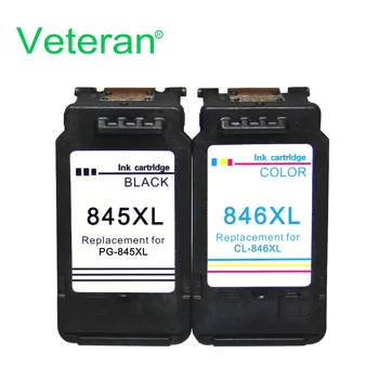 Veteran PG845 CL846 združljiva kartuša za canon 845 846 mg2580s 2400 mg2980 2500 TS308 208 TS3180 IP2880s MG3080 MX498
