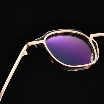 Vintage Acetat Očal Okvir Moških Recept Kratkovidnost Optični Titanove Zlitine Očala Okvir Ženske Moški Luksuzne Blagovne Znamke Očala