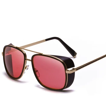 Vintage Steampunk Gothic sončna Očala Za Moške, Ženske blagovne Znamke Oblikovalec Premaz sončna Očala Edinstveno Osebnost Očala Odtenki UV400