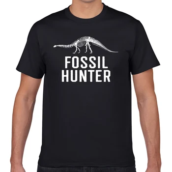 Vrhovi Majica s kratkimi rokavi Moški fosili lovec arheolog arheologije dinozaver Seksi Harajuku Geek Kratek Moški Tshirt XXXL