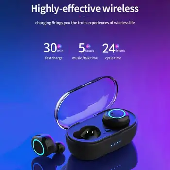 Vroče Prodati W12 Bluetooth 5.0 TWS Brezžične Slušalke Noise Cancel Čepkov Slušalke Športne Nepremočljiva Dotik za Nadzor Mini Slušalke