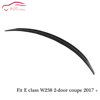 W238 AMG Stil Ogljikovih Vlaken Zadnji Spojler Krilo Trunk Boot Lip za Mercedes E razreda C238 2-vratni Coupe E300 E350 E400 2017 +