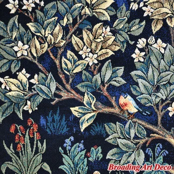 William Morris Drevo Življenja Tapiserija Steni Visi Jacquardske Vezavi Gobelin Doma Tekstilne Umetnosti Dekoracijo Bombaž Velikih Velikosti