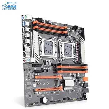 X79 Dual CPU matične plošče, set z 2* E5 2620 V2 CPU 4*8GB 1600MHZ DDR3 ECC REG RAM PCI-Express X16, USB3.0 SATA3 NVME M. 2 SSD