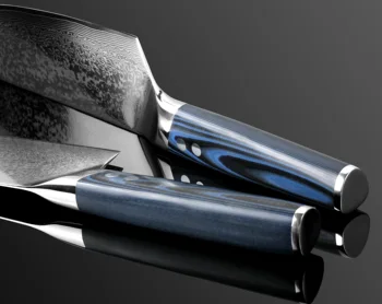 XITUO Damask Kuhar je Noži Visoko vsebnostjo Ogljika VG10 Japonski Damask Kuhinjski Nož Gyuto Nakiri Cleaver Modra G10 Ročaj Dodatki