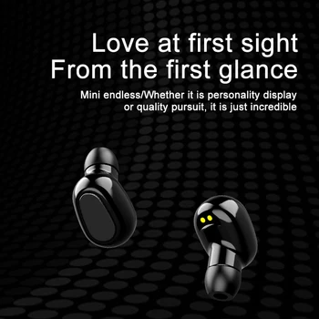 Xt7 TWS Brezžične Slušalke Bluetooth 5.0 Hi-fi Zvok led Zaslon Stereo Slušalke Čepkov Mini Slušalke Za telefon