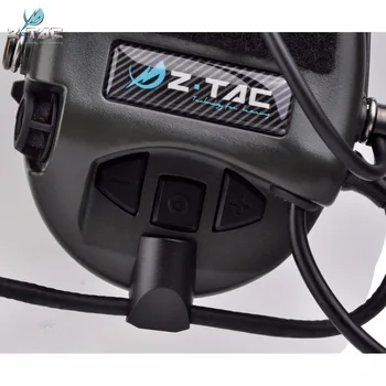 Z-Tac Taktično Slušalke Sordin Zmanjšanje Hrupa Streljanje Slušalke Midland PG Taktično Slušalke Za Walkie-talkie Softair Z111