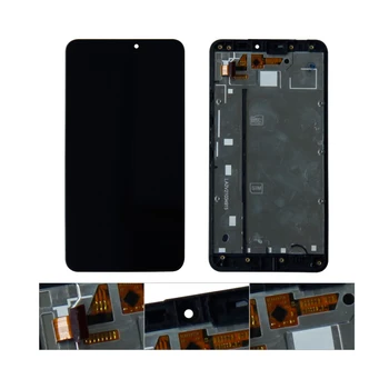 Za Nokia Lumia 640XL 640 XL Zaslon LCD Z, Zaslon na Dotik, Računalnike Montaža Z Okvirjem