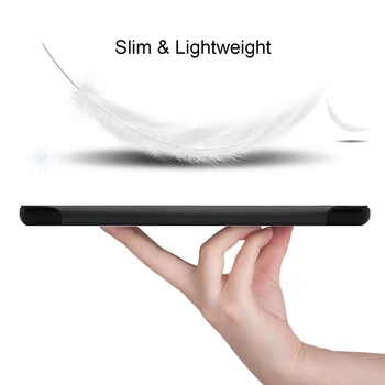 Za Samsung Galaxy Tab A 8.0 P200 P205 Pen 2019 SM-P200 Primeru Slim Usnje Stojalo Krat Pokrovček Za Galaxy Tab 8 P200 Funda Primeru