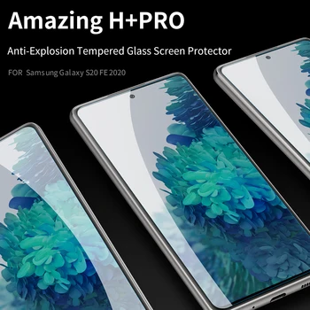 Za Samsung S20 FE Steklo NILLKIN Neverjetno H+Pro 0.23 MM 2.5 D Rob Zaščitnik Zaslon Kaljeno Steklo za Samsung Galaxy S20 FE 2020