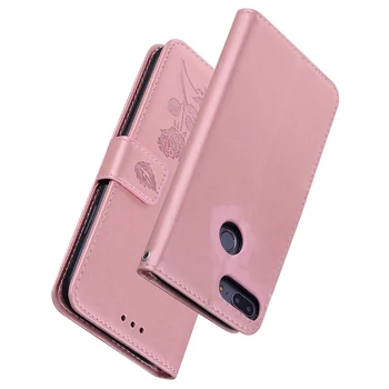 Čast 9 Lite Moda Rose Cvet Usnja Flip Case Za Huawei Honor 9 Lite Sredstev Mobilni Telefon Kritje Za Huawei Honor 9 Lite Capa