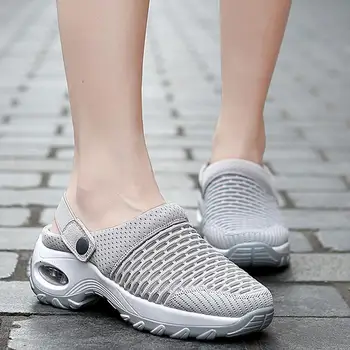 Čevlji Ženska Platformo copate Sandali Svetlobe Dihanje Športne Sandale Laides Platforma Čevlji natikači Ženski Priložnostne sandali