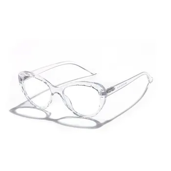 Ženske Cat eye glasses Anti Blue Ray Luč Filter Očala za Varovanje Računalnika blokiranje Gaming ženska, prozorni Kozarci