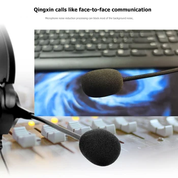 Žice Nadzor Računalnik Slušalke Urad Žične Slušalke 300D-USB Kliče Srečanje za Zunanjo Prijetno Slušalke Ornament