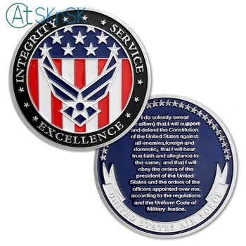 1/3/5/10pcs U.S. Air Force Prisego Vključitvi Izziv Kovanec Motivacijske Mornarica Vojske Spominski USAF Kovanec Spominek Kovancev Darila