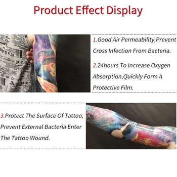 10M Zaščitna Dihanje Tatoo Film Po Nego tatoo povoj Rešitev Za film tetovaže zaščitna Tatoo Dobav Dodatki