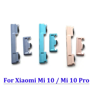 10pcs/sklopov, Za Xiaomi Mi 10 Redmi Opomba 8 9 Pro 9S Glasnosti Gumb za Vklop Stranske Tipke