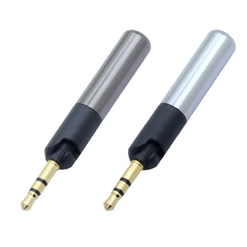 10pcs/veliko Mini 2,5 mm 3 Poljaki Stereo Moški Vtič Spajkalno Žico Priključek pozlačeni 3 Pin 2,5 mm Vtič za Slušalke Vtičnica za Slušalke
