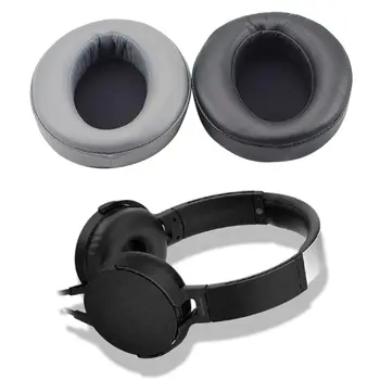1Pair Beljakovin Usnje Earpads Uho Blazine Pokrovček za Sony MDR-XB950AP XB950n XB950B1 Žične Slušalke Slušalke