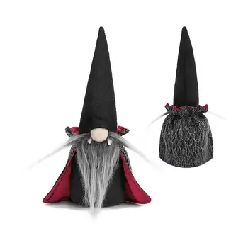 2 Kos Visoke Kakovosti Halloween Gnome Plišastih Lutka Skandinavskih Tomte Okraski Za Halloween Dekoracijo