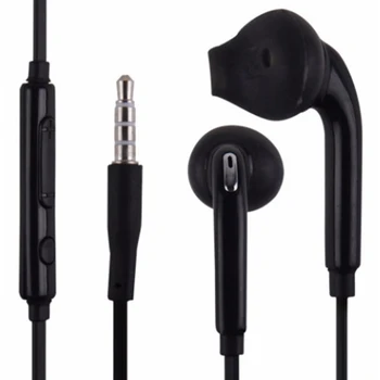 20 kos/veliko 3,5 mm v uho S6 Slušalke Slušalke z Mikrofonom Slušalke Za Samsung Galaxy S5 s6 Slušalke Debelo Brezplačna Dostava